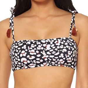 Jessica Simpson Bikini Top Tie Straps w/Tassels